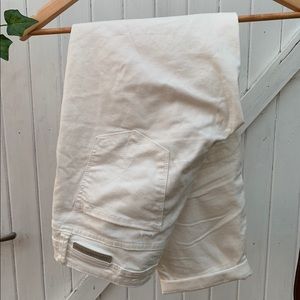 Off white Calvin Klein capris